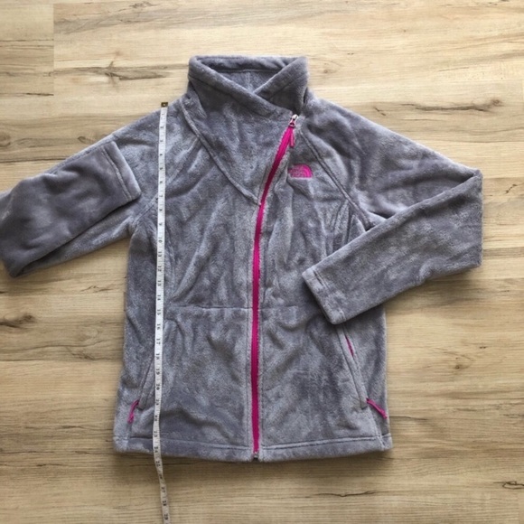 The North Face Women's Gray and Pink Teddy Jacket - Picture 5 of 9